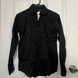 Michael Kors black dress shirt.